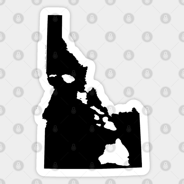 Idaho and Hawai'i Roots by Hawaii Nei All Day Sticker by hawaiineiallday